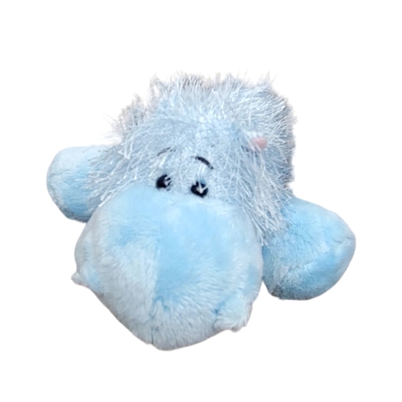 Webkinz Hippo Blue Shaggy HM009 Ganz No Code - Picture 4 of 8